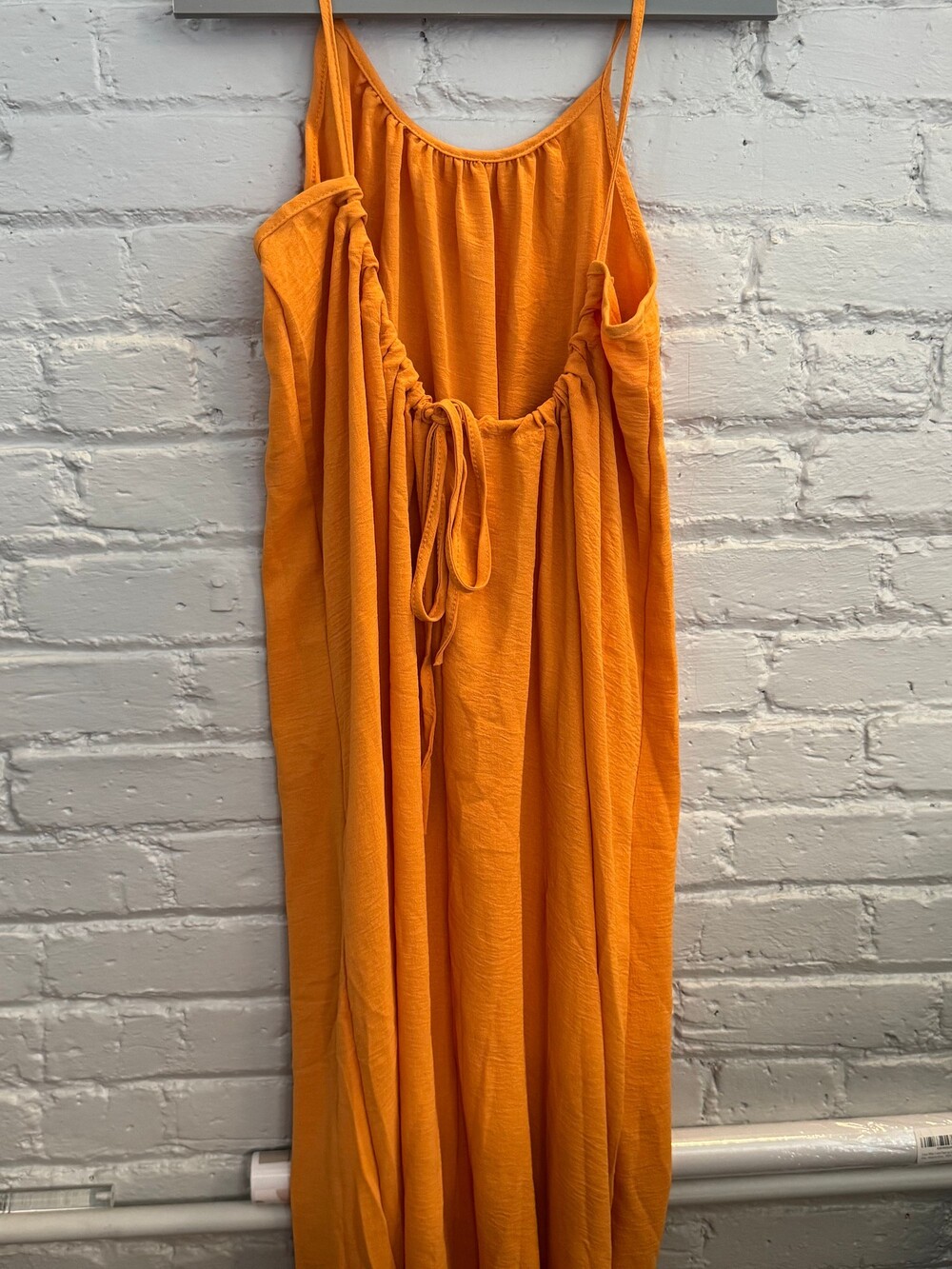 Orange Sleeveless Dress